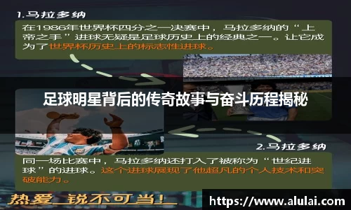足球明星背后的传奇故事与奋斗历程揭秘